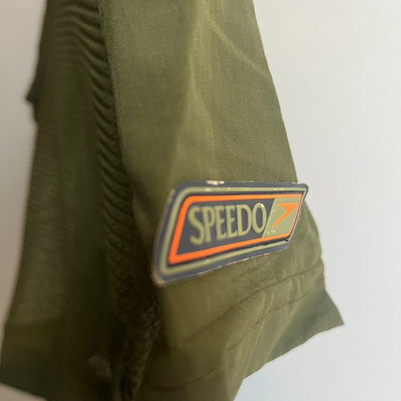 Vintage Speedo olive mesh crop top - Picture 7 of 7